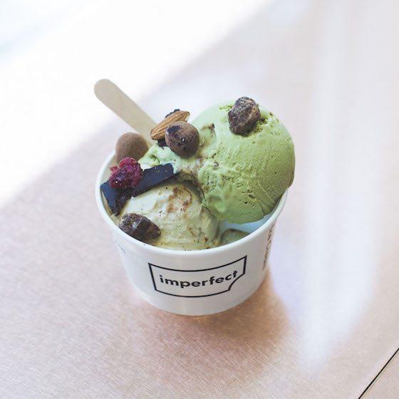 「imperfect表参道」のアイスクリームは、おいしい以上の満足感